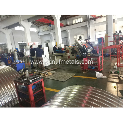 Feed bin forming machine line